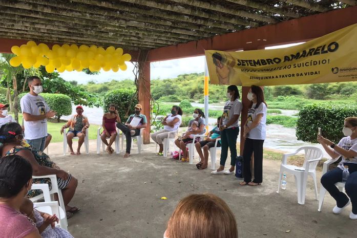 Setembro Amarelo: Prefeitura de Branquinha reforça a valorização da vida e da saúde mental