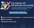 8º Fórum Municipal de Promoção da Saúde está com inscrições abertas