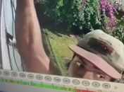 Homem é flagrado por câmeras de segurança furtando fios de escola no Benedito Bentes