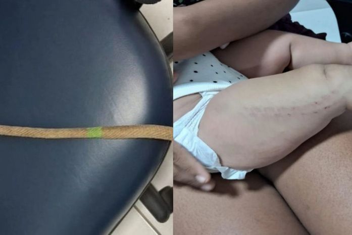 Homem que chicoteou esposa e filha ameaçou policiais ao ser preso