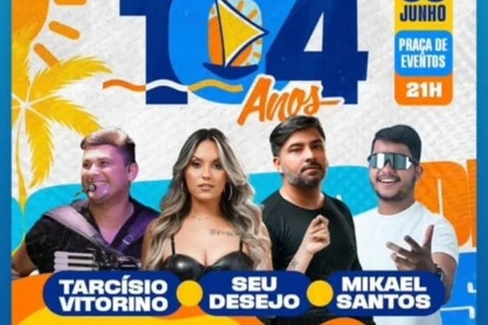 Porto de Pedras celebra seus 104 anos com uma vasta programação que começa a partir desta quinta, 5