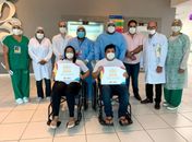 Covid-19: dois pacientes trazidos de Manaus para AL recebem alta do Hospital da Mulher