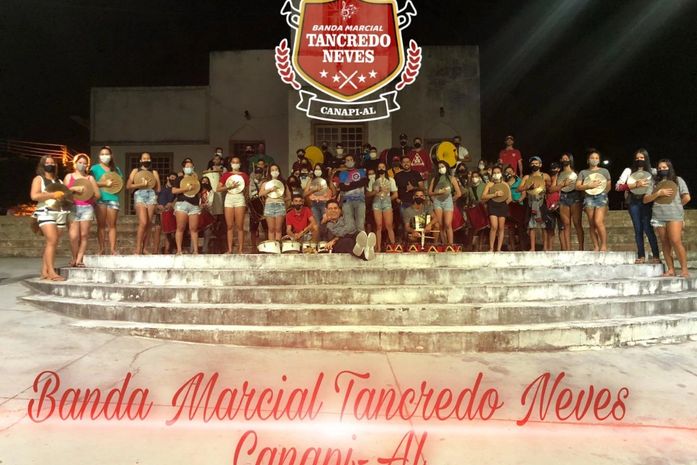 Banda marcial da Escola Tancredo Neves será atração na comemoração do aniversário da emancipação de Canapi dia 22
