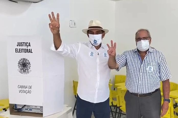Corintho Campelo afirma estar confiante no resultados das urnas neste domingo 