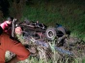 Motorista de caminhão fica preso às ferragens em acidente na AL-115