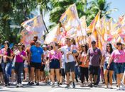 

Caminhada com Rafael Brito movimenta orla de Maceió