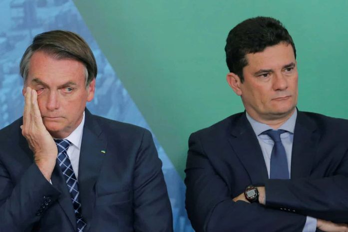 Bolsonaro e Sérgio Moro