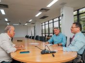 Dirigentes discutem assuntos de interesse do setor produtivo durante encontro com governador em exercício
