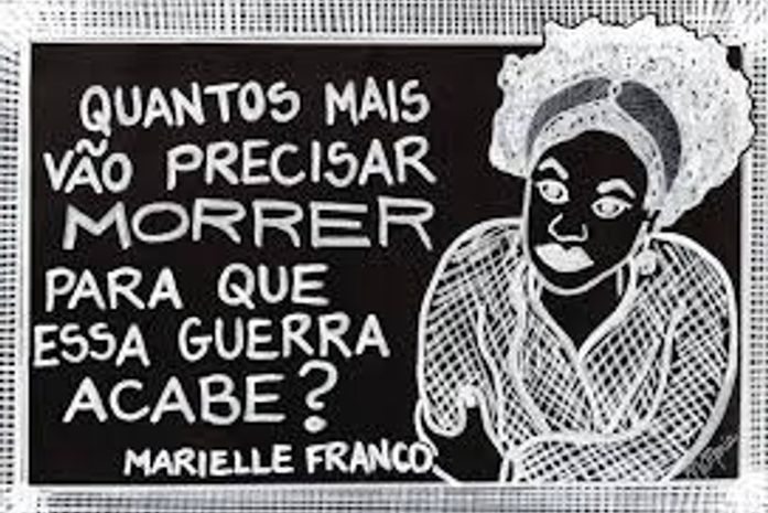 A moça foi morta em uma troca de tiros e o que faz o Estado?