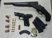 Operação da PM resulta em apreensão de armas e drogas em Alagoas