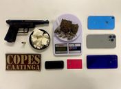 Ações da PMAL resultam em prisões por porte ilegal de arma, furto e tráfico de drogas