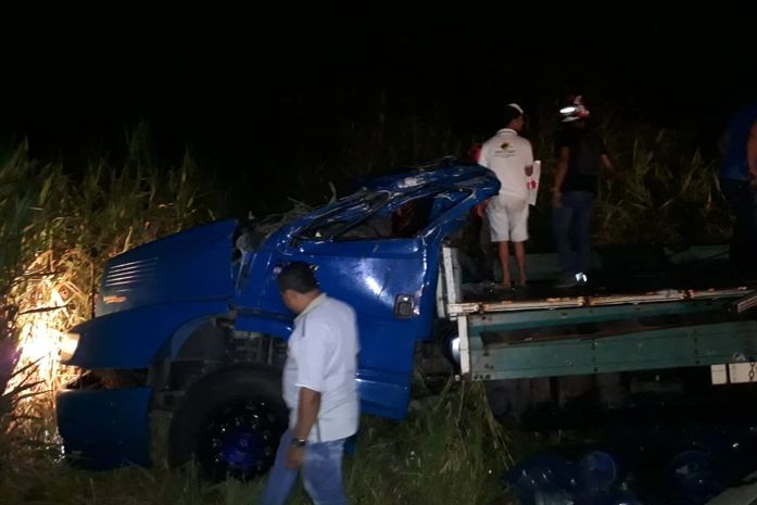 Capotamento aconteceu em trecho da AL-105.