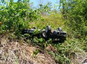 Capotamento na AL 101 Sul deixa três pessoas feridas em Roteiro