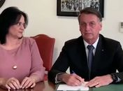 Eleições: Bolsonaro estuda ter ministra Damares como vice em 2022