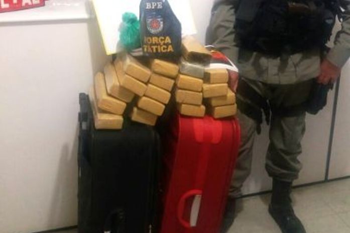 Maconha apreendida no Feitosa
