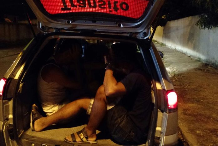 Condutores foram encaminhados à Central de Flagrantres