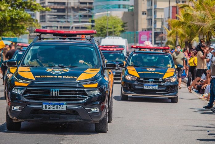 Agentes da SMTT participam de comemoração do bicentenário da Independência