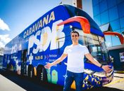 Busão da Caravana do PSDB volta às ruas e retoma agenda de JHC pelo interior do estado