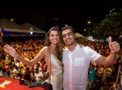 Prefeito JHC passa virada de ano no Benedito Bentes