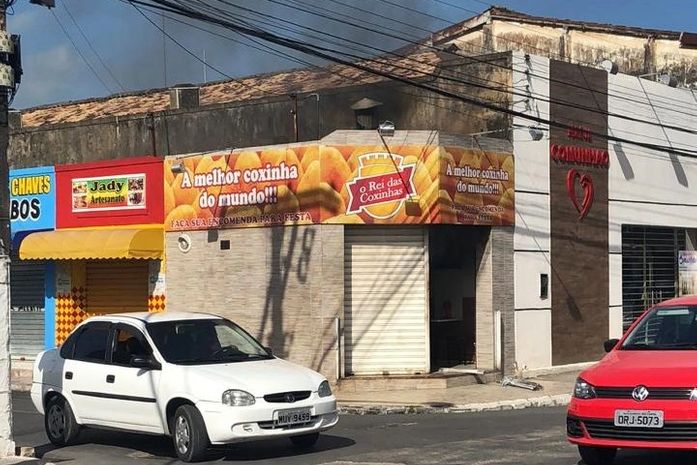 Princípio de incêndio causa tumulto no centro de São Miguel dos Campos