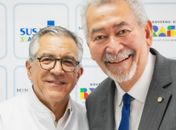 Paulão encontra ministro Alexandre Padilha e discute plano de trabalho do NEES