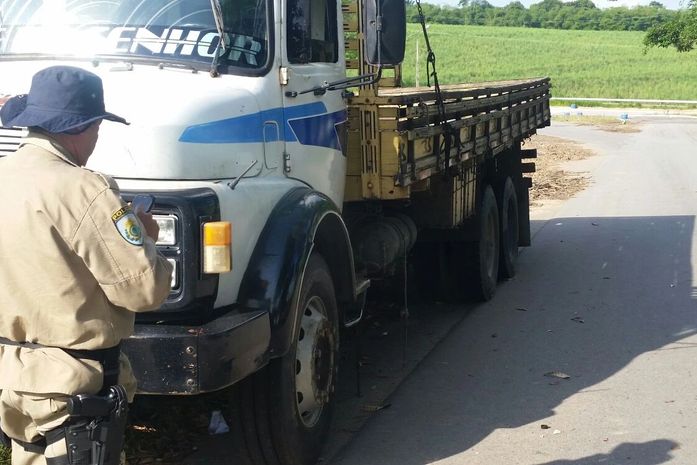 Caminhão recuperado