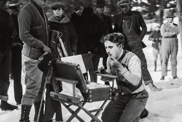 Charlie Chaplin por trás das câmeras