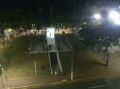 Luau termina com correria e gritos na orla de Maceió; veja imagens 