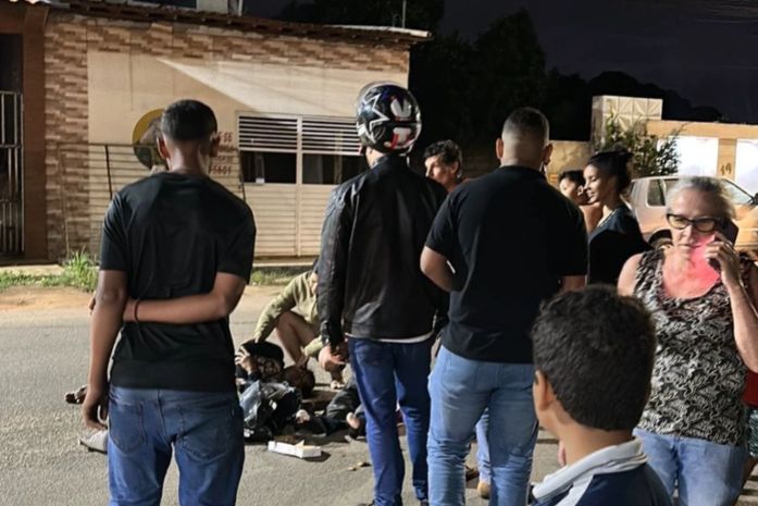 Colisão entre duas motocicletas deixa jovem ferido em Palmeira dos Índios