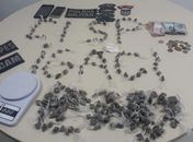 Jovens são presos em flagrante comercializando drogas no município de Igaci
