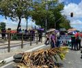 Trabalhadores do Veredas voltam a fechar a Fernandes Lima na 2ª semana de greve em Maceió