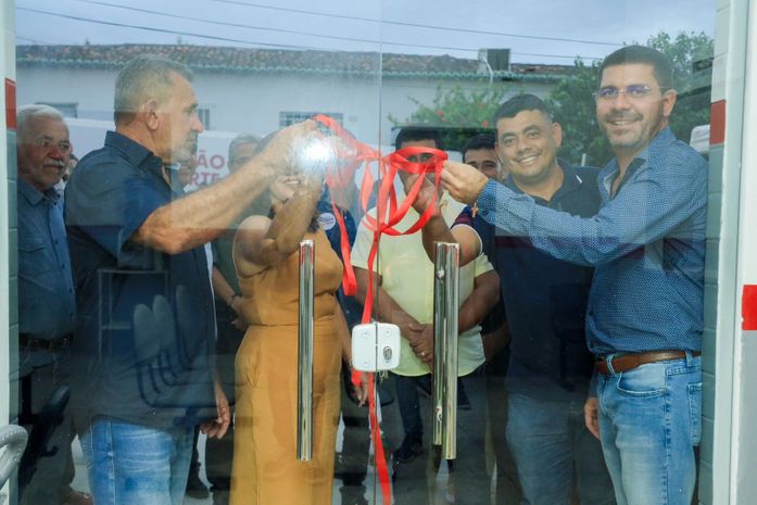 Prefeito Ricardo Paranhos inaugura UBS no Centro de Jaramataia