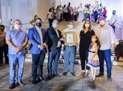 Noite de homenagens marca abertura da festa da Padroeira de Arapiraca 