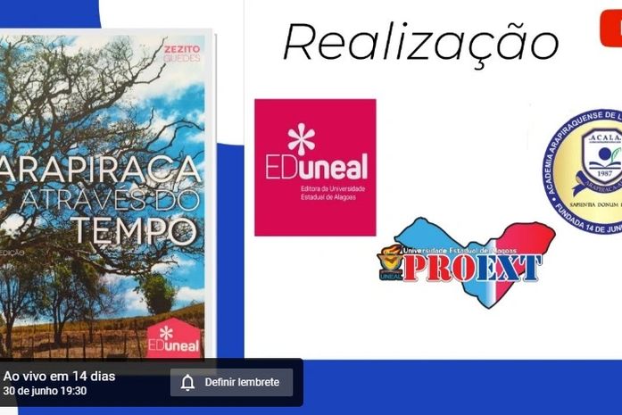 Eduneal lança dia 30 de junho a 2ª Edição da Obra “Arapiraca Através do Tempo” de Zezito Guedes