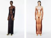 'Vestido nu' de grife francesa entra em lista de peças mais desejadas; veja fotos