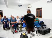 Polícia Civil realiza curso inédito de pilotagem de drones para pessoas com deficiência