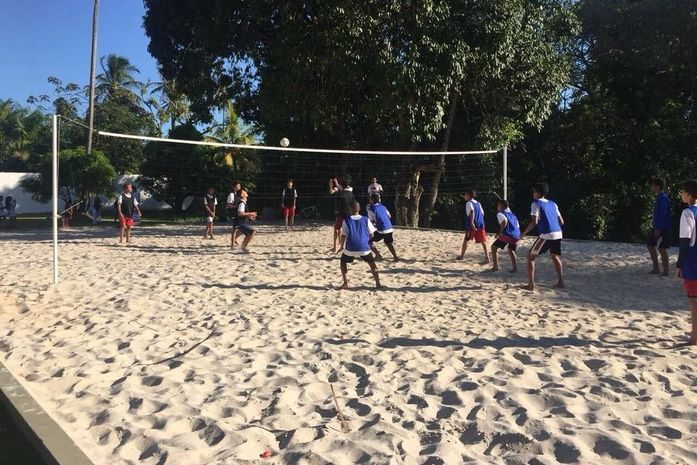 Centro Estadual do Esporte e Lazer no bairro de Bebedouro, recebe centenas de pessoas todos os dias