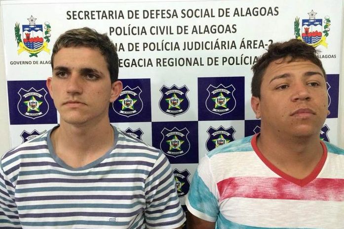 Pedro Guilherme Ramos Barros e Wilson Vitor da Costa, líder do "Bonde das Catitas"