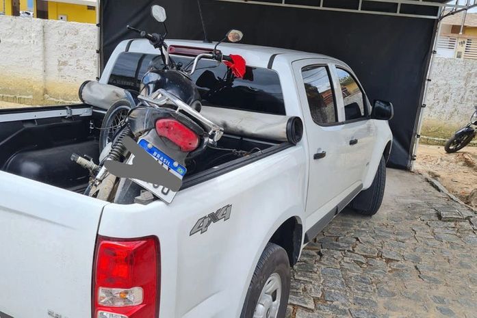 Motocicleta recuperada já foi devolvida ao proprietário
