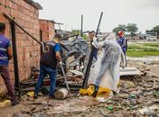 Convívio Social remove estrutura utilizada para tráfico de drogas 