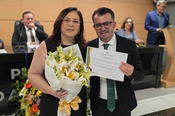 Câmara de Arapiraca entrega o título de Cidadã Honorária às servidoras municipais Ariluce Cerqueira e Cida Padilha