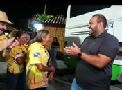 Prefeito Fernando Cavalcante acompanha saída da caravana de romeiros de Matriz de Camaragibe rumo a Juazeiro do Norte