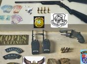 Operação apreende armas e munições e prende dois suspeitos por posse ilegal no Sertão de AL