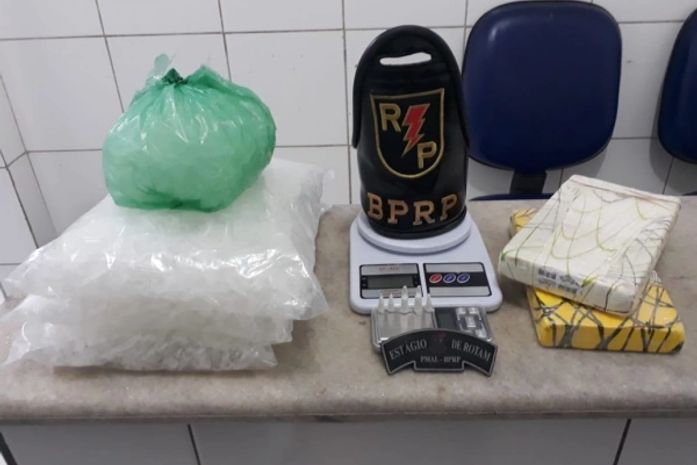 Material apreendido.