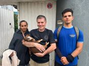 Final feliz em Arapiraca: cachorro amputado é devolvido por casal após mal entendido