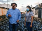Prefeito Gilberto Gonçalves fiscaliza obras de drenagem e pavimentação do Conjunto Cruzeiro do Sul em Rio Largo