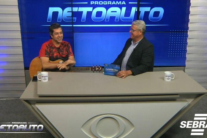 Programa Neto Auto entrevista o músico Serginho Lamecci