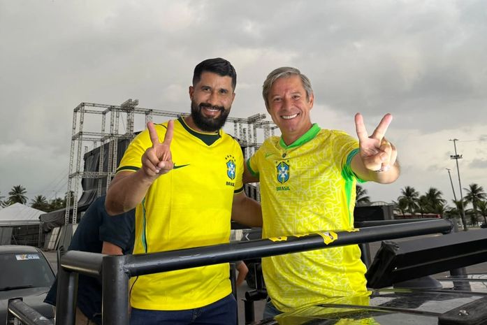 Fábio Costa e Cabo Bebeto