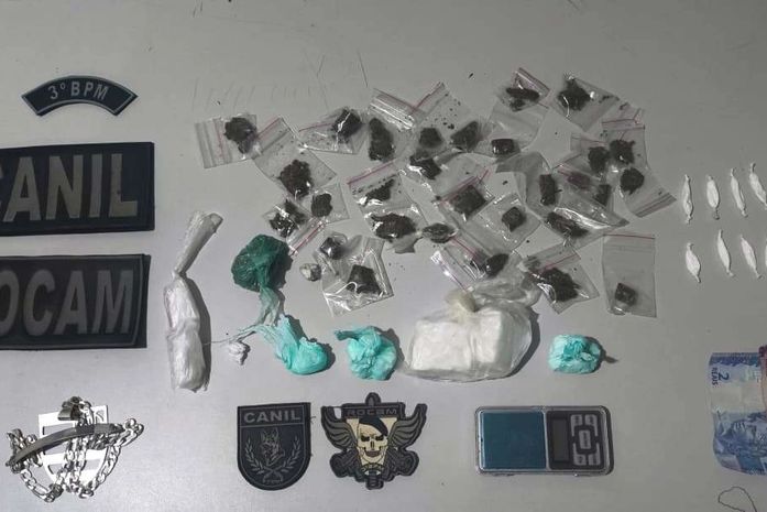 Dupla é presa e drogas são apreendidas no Agreste de Alagoas