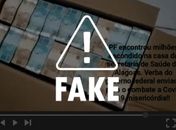 É fake: Caixa de dinheiro mostrada em vídeo não foi encontrada em Alagoas, nem tem relação com a pandemia
